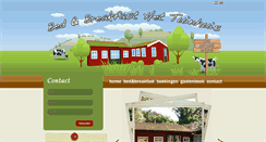 Desktop Screenshot of bedandbreakfasthettuinhuis.nl